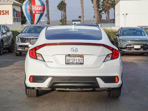 White 2017 Honda Civic EX-T