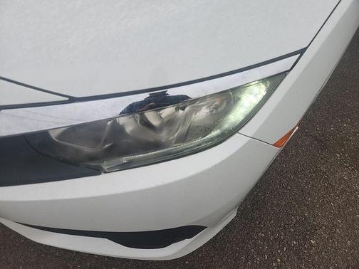 White 2017 Honda Civic EX-T