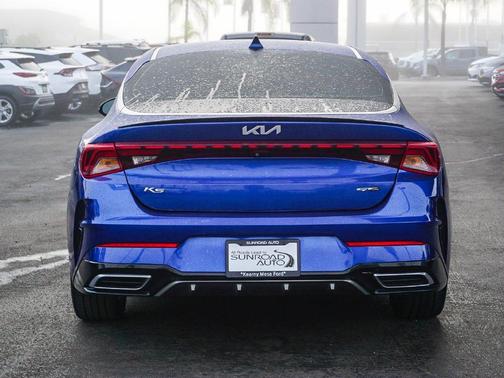 Sapphire Blue 2022 Kia K5 GT-Line
