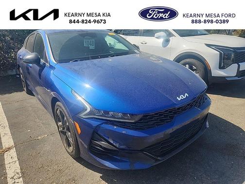Sapphire Blue 2022 Kia K5 GT-Line