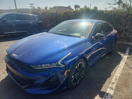 Sapphire Blue 2022 Kia K5 GT-Line