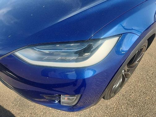 Blue 2017 Tesla Model X 100D