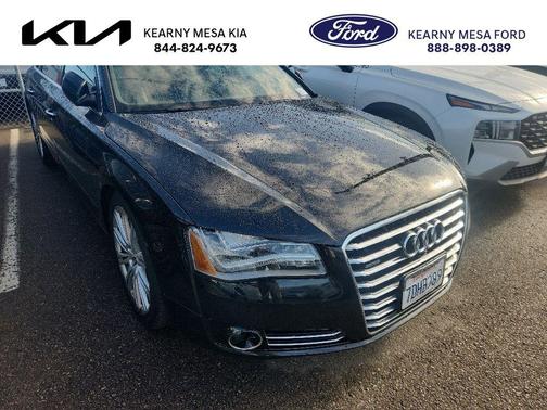 Black 2014 Audi A8 L 4.0T