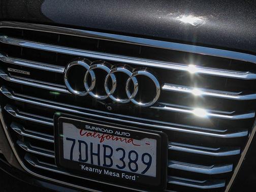 Black 2014 Audi A8 L 4.0T