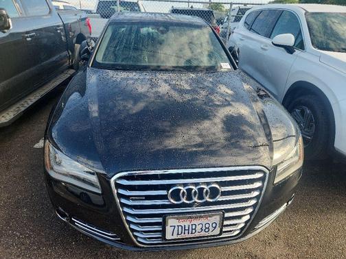Black 2014 Audi A8 L 4.0T