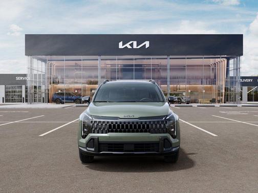 Jungle Green 2026 Kia Sportage Plug-In Hybrid X-Line