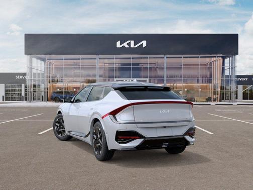 White / Black 2026 Kia EV6 GT-Line