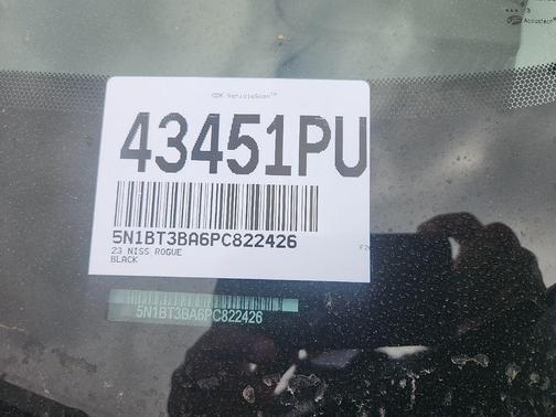 Black 2023 Nissan Rogue SV