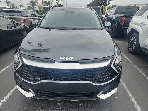 Gravity Gray 2024 Kia Sportage Hybrid EX