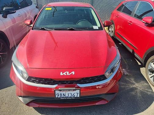 Currant Red 2022 Kia Forte LXS