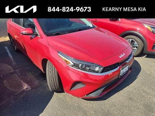 Currant Red 2022 Kia Forte LXS