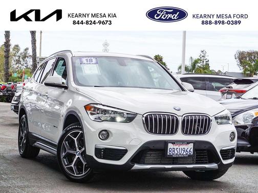Alpine White 2018 BMW X1 sDrive28i