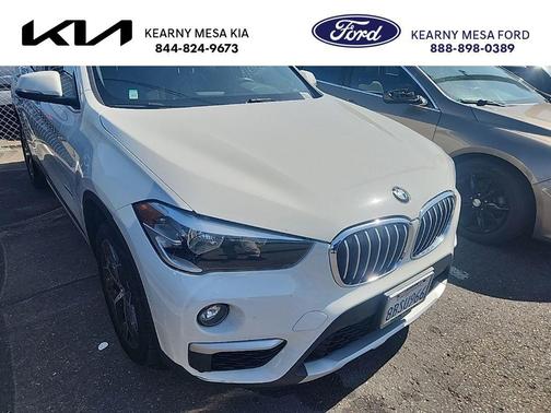 Alpine White 2018 BMW X1 sDrive28i
