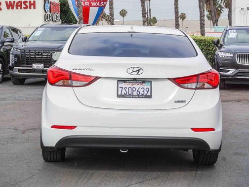 Pearl White 2014 Hyundai ELANTRA Limited