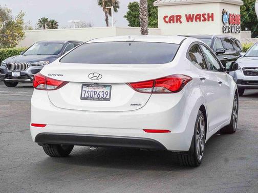 Pearl White 2014 Hyundai ELANTRA Limited