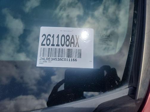 Gray 2010 Honda CR-V EX