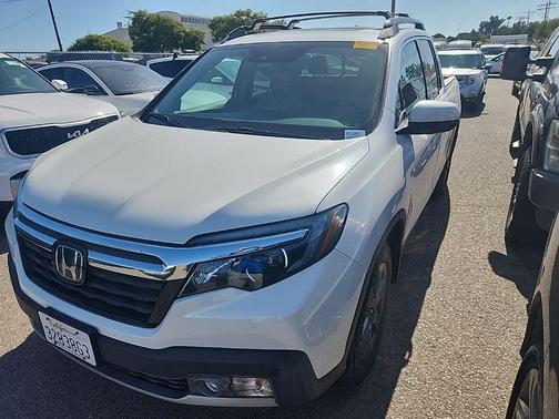 White 2020 Honda Ridgeline RTL-E