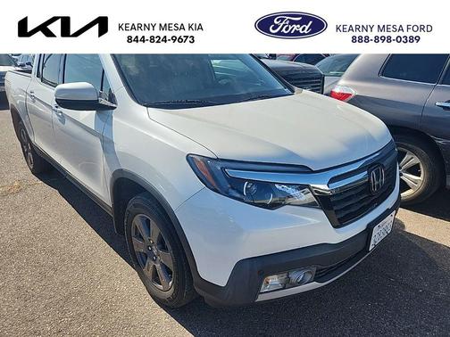 White 2020 Honda Ridgeline RTL-E