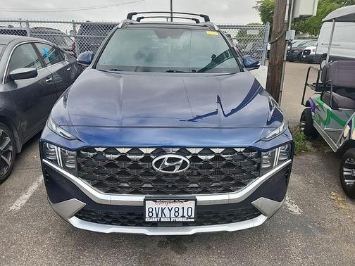 Stormy Blue 2021 Hyundai SANTA FE Calligraphy