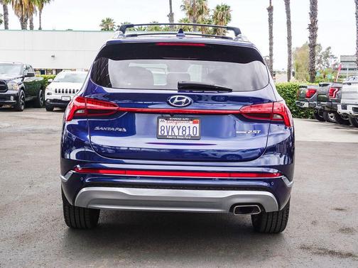 Stormy Blue 2021 Hyundai SANTA FE Calligraphy