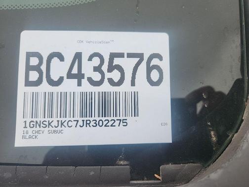 Black 2018 Chevrolet Suburban Premier