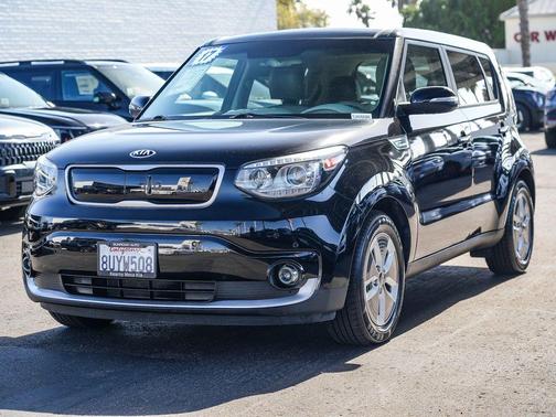 Shadow Black 2017 Kia Soul EV PLUS