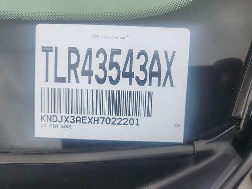 Shadow Black 2017 Kia Soul EV PLUS