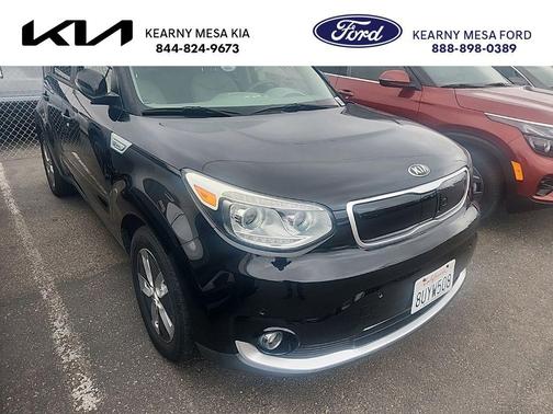 Shadow Black 2017 Kia Soul EV PLUS