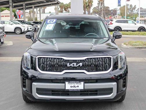 Ebony Black 2024 Kia Telluride EX