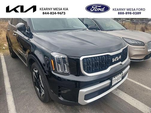 Ebony Black 2024 Kia Telluride EX