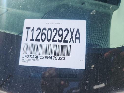 Jasmine Green Metallic 2014 Subaru Forester 2.5i Limited