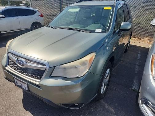 Jasmine Green Metallic 2014 Subaru Forester 2.5i Limited