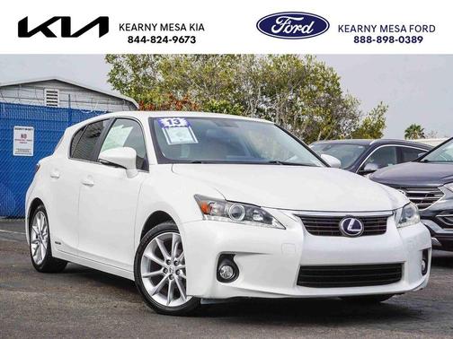 Starfire Pearl 2013 Lexus CT 200h Base
