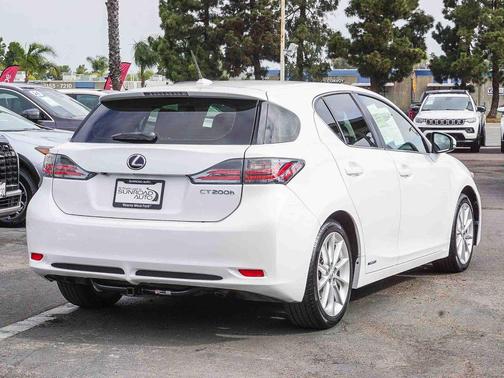 Starfire Pearl 2013 Lexus CT 200h Base