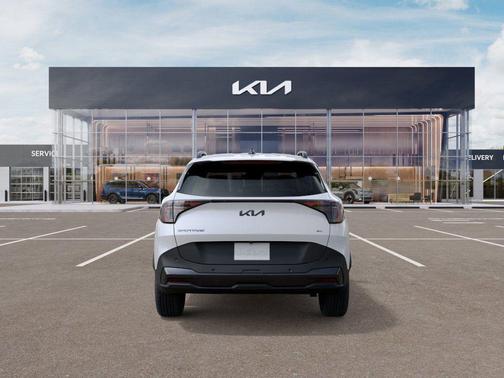 Snow White Pearl 2026 Kia Sportage Hybrid X-Line