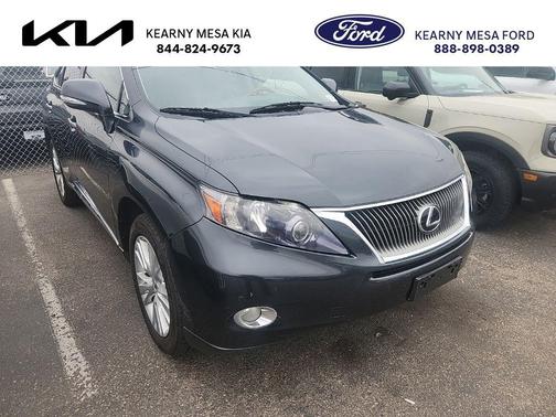 Black 2010 Lexus RX 450h