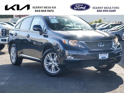 Black 2010 Lexus RX 450h