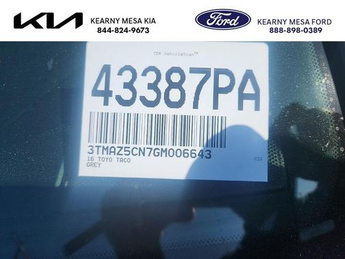 2016 Toyota Tacoma TRD Off Road