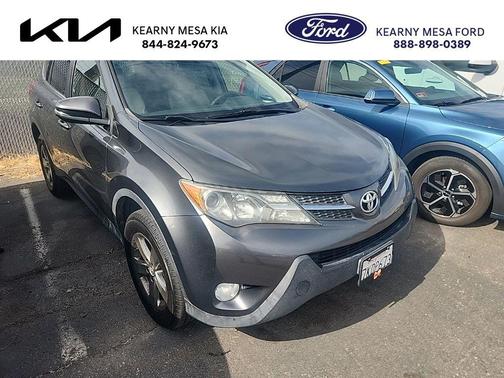 Magnetic Gray Metallic 2015 Toyota RAV4 XLE