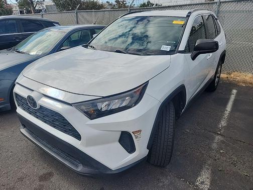 Super White 2021 Toyota RAV4 LE