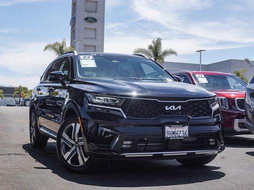 Aurora Black 2023 Kia Sorento Hybrid EX