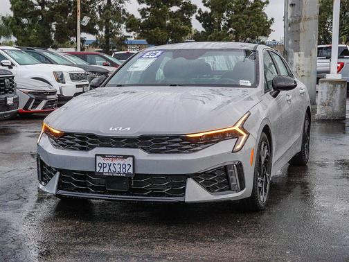 Wolf Gray 2025 Kia K5 GT-Line