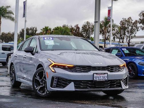 Wolf Gray 2025 Kia K5 GT-Line