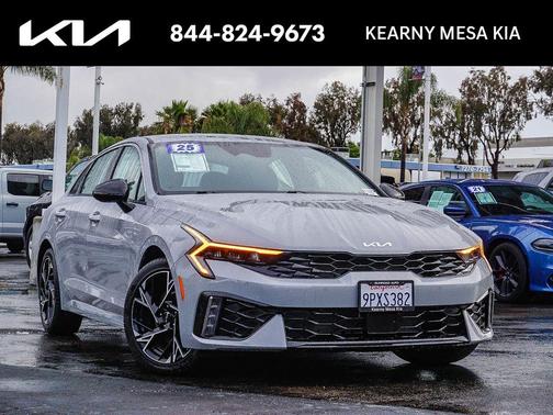 Wolf Gray 2025 Kia K5 GT-Line