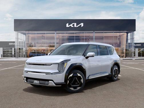 White 2026 Kia EV9 Land
