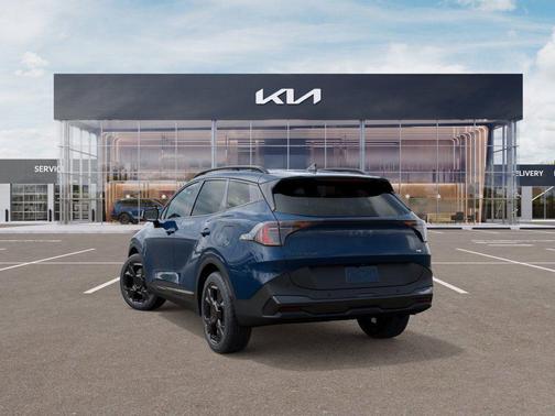 Blue 2026 Kia Sportage Plug-In Hybrid X-Line
