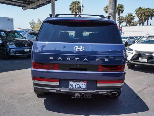 Atlantic Blue 2025 Hyundai SANTA FE Limited