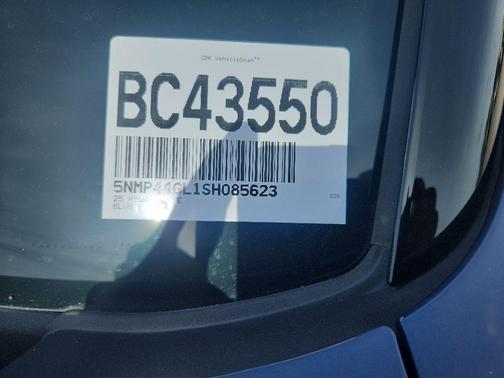 Atlantic Blue 2025 Hyundai SANTA FE Limited