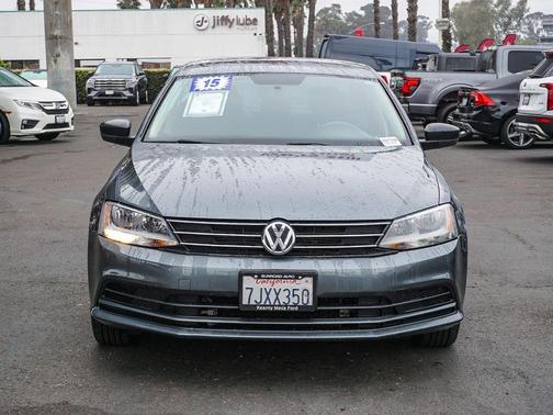 Platinum Gray Metallic 2015 Volkswagen Jetta 2.0L S