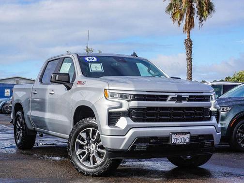 Silver Ice Metallic 2022 Chevrolet Silverado 1500 RST
